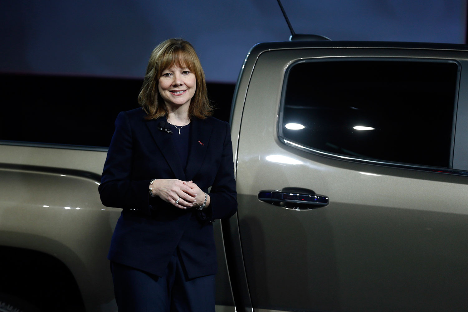 Mary Barra al volante de General Motors