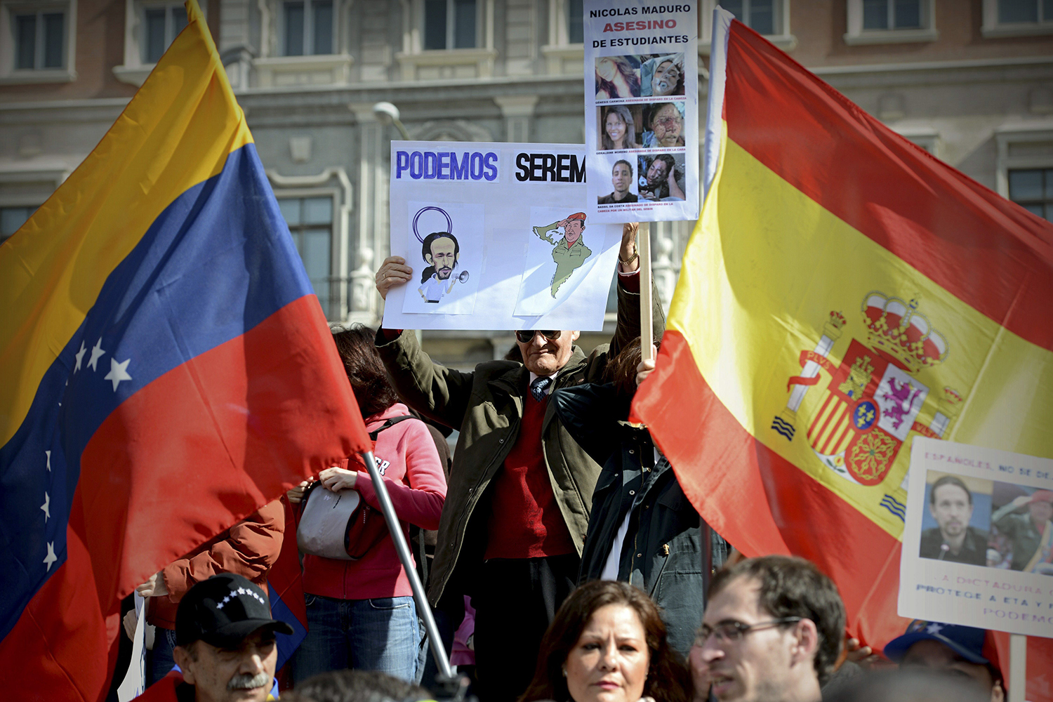 «No al chavismo en España»