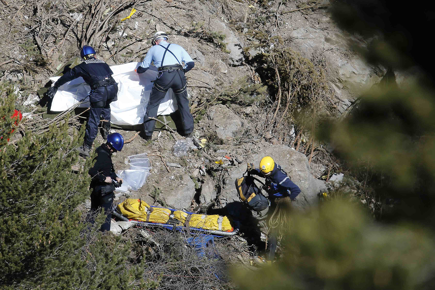 Las víctimas del avión de Germanwings se dieron cuenta en el último minuto