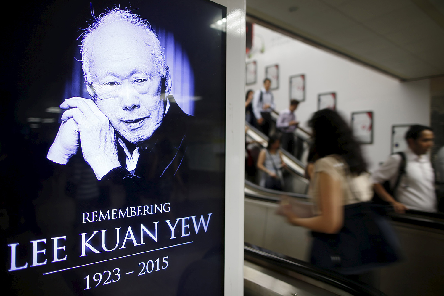Agotados los décimos con la fecha de muerte de Lee Kuan Yew