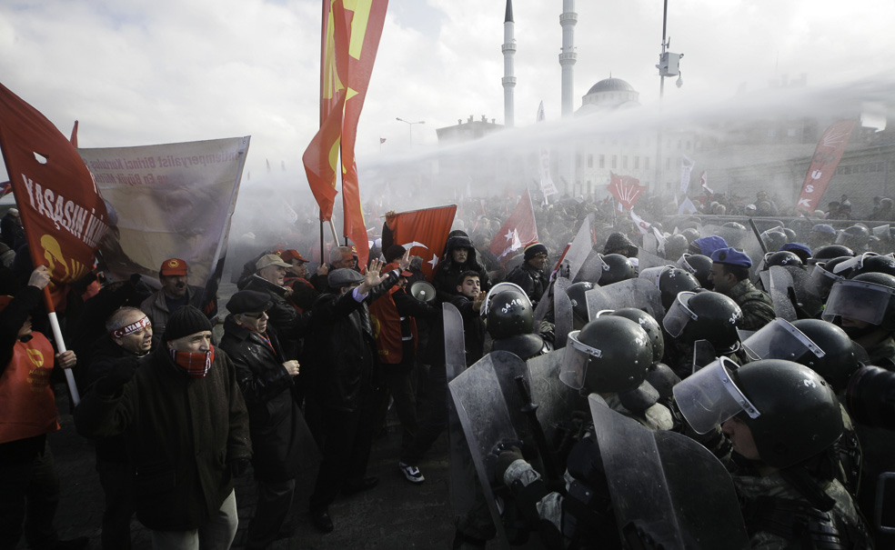 Manifestaciones en Estambul