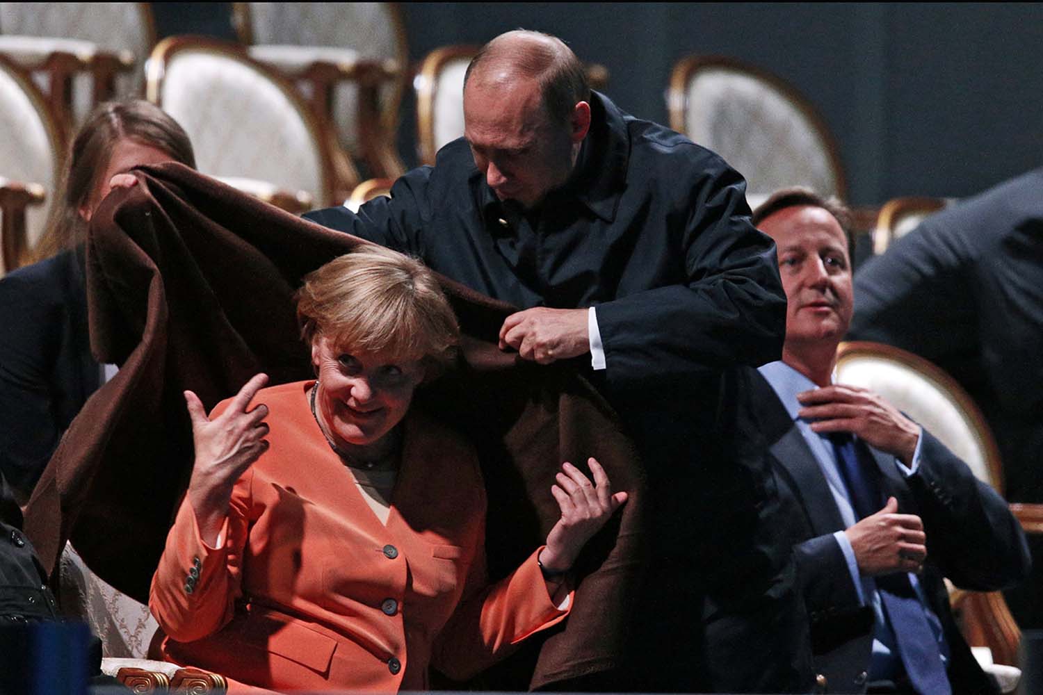 Merkel y Putin se encuentran en la cumbre del G20 y hablan sobre el posible ataque a Siria
