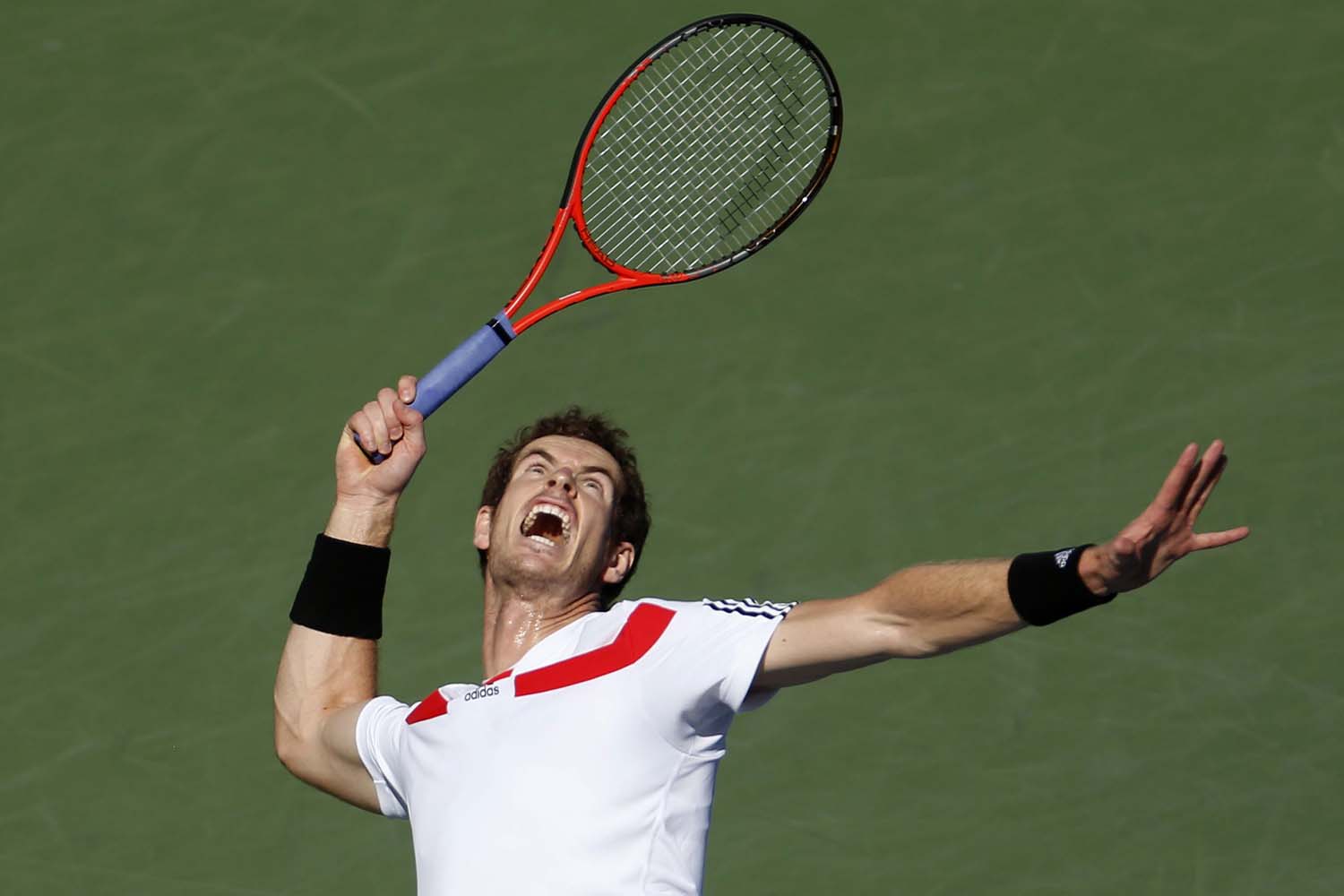Andy Murray, último campeón del US Open, eliminado en cuartos de final por Stanislas Wawrinka