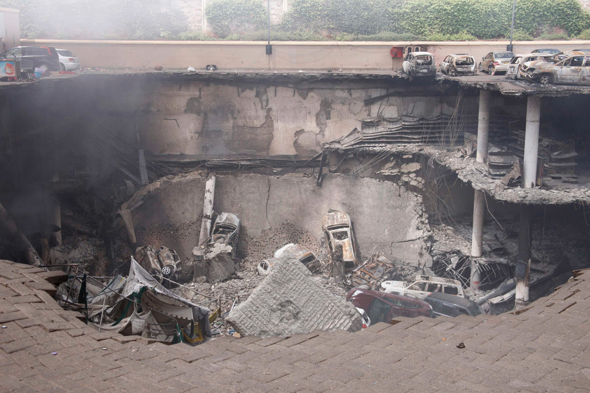 Así ha quedado el Westgate de Nairobi tras el ataque de las fuerzas de seguridad contra Al Shabaab