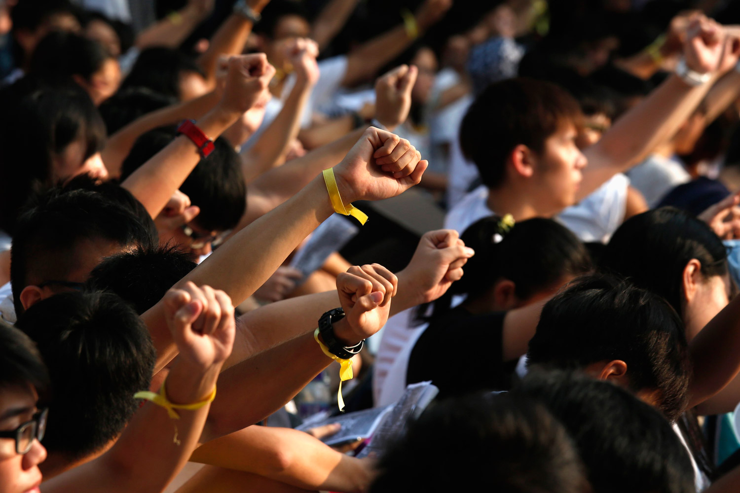 «El boicot debe suceder». Jóvenes de 20 universidades exigen elecciones democráticas en Hong Kong