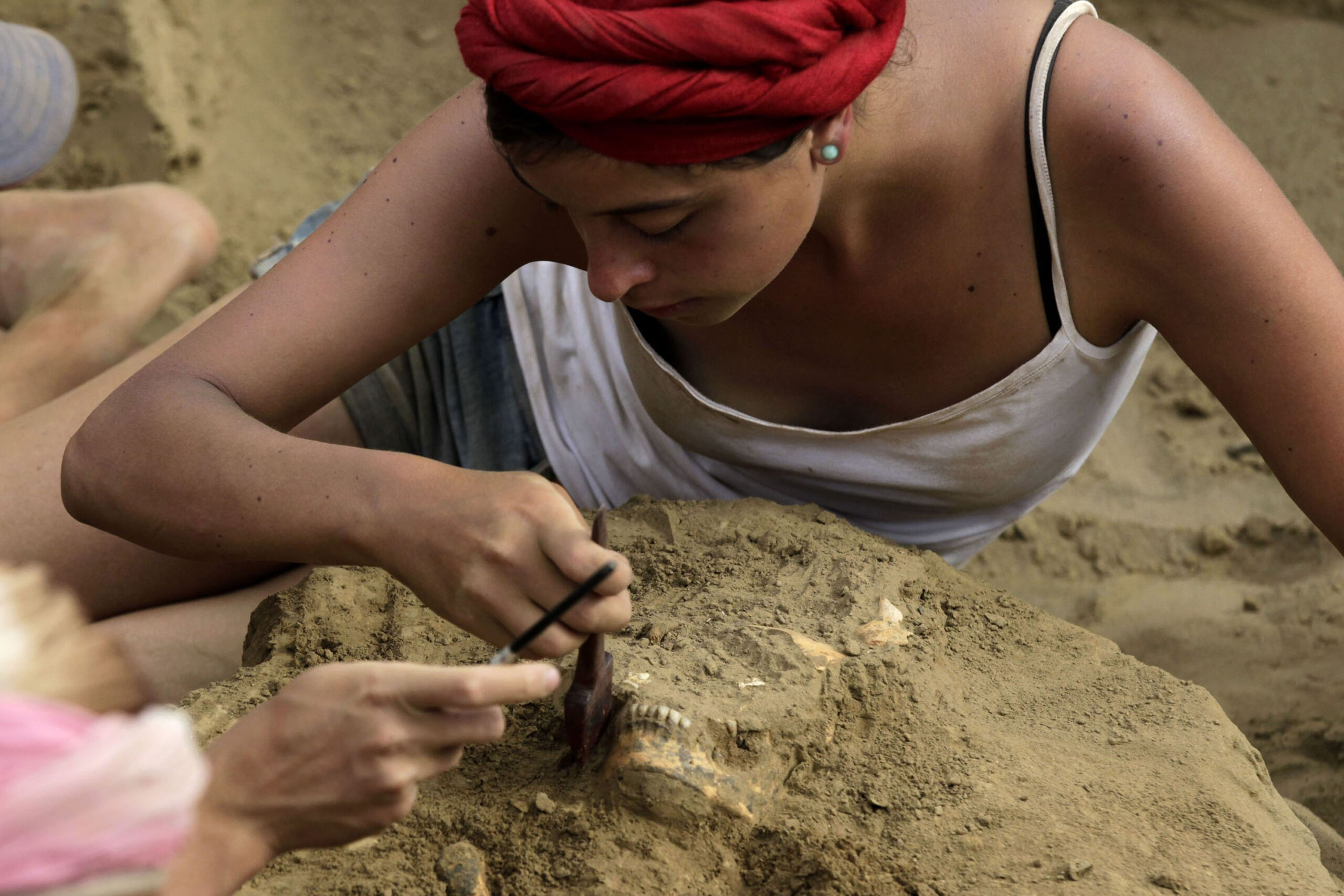 Decenas de estudiantes de Arqueología de todo el mundo participaron en trabajos de excavación en la