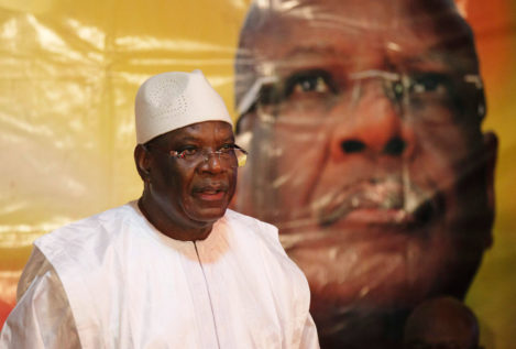 Mali. El ex primer ministro Ibrahim Boubacar Keita recibió ayer el sorpresivo respaldo de Dramane De