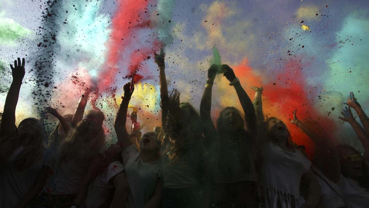La comunidad hinduista de Lisboa también ha celebrado el Festival Holi de los Colores