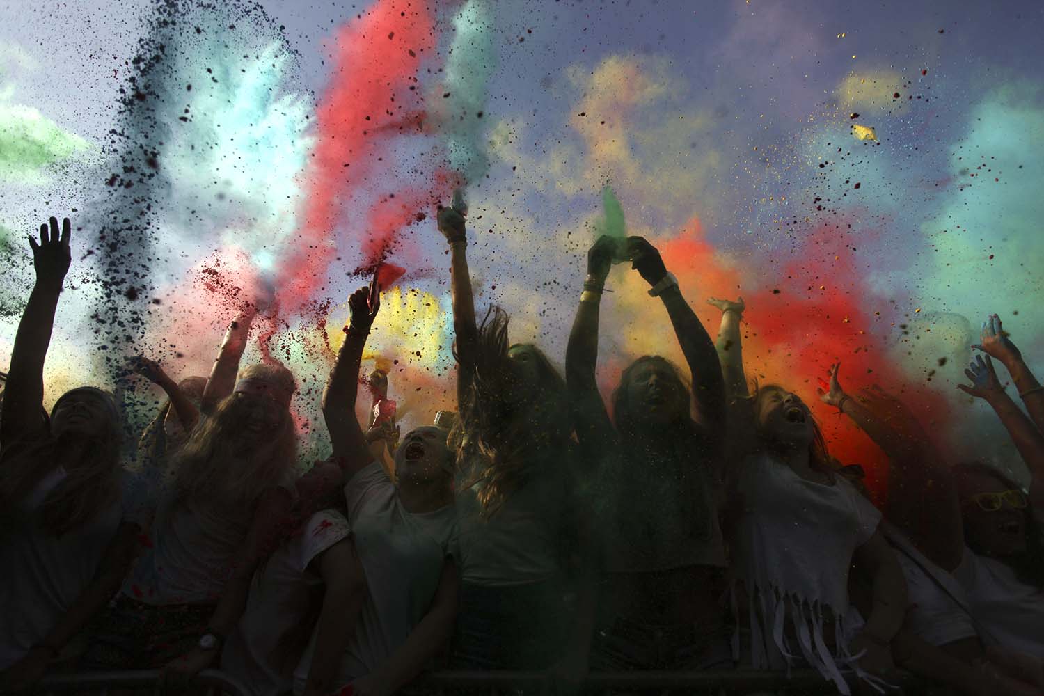 La comunidad hinduista de Lisboa también ha celebrado el Festival Holi de los Colores