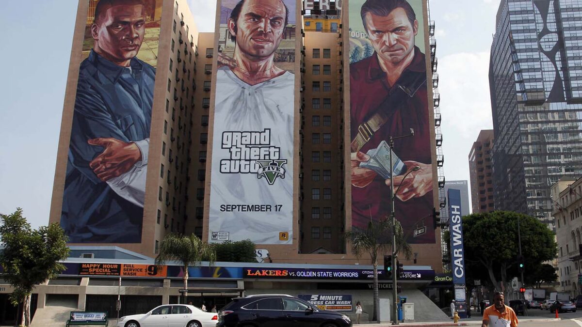 Grand Theft Auto V ha recaudado 600 millones de euros en su primer día a la venta