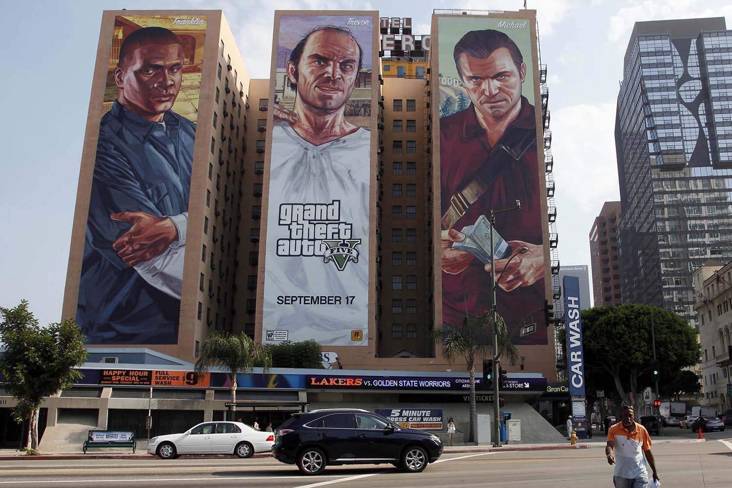 Grand Theft Auto V ha recaudado 600 millones de euros en su primer día a la venta