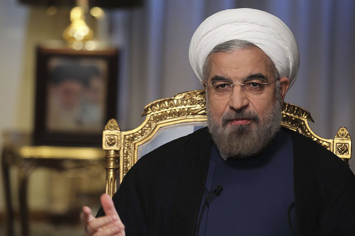 El presidente Hasán Rohani ha anunciado que bajo su mandato Irán «nunca fabricará armamento atómico»