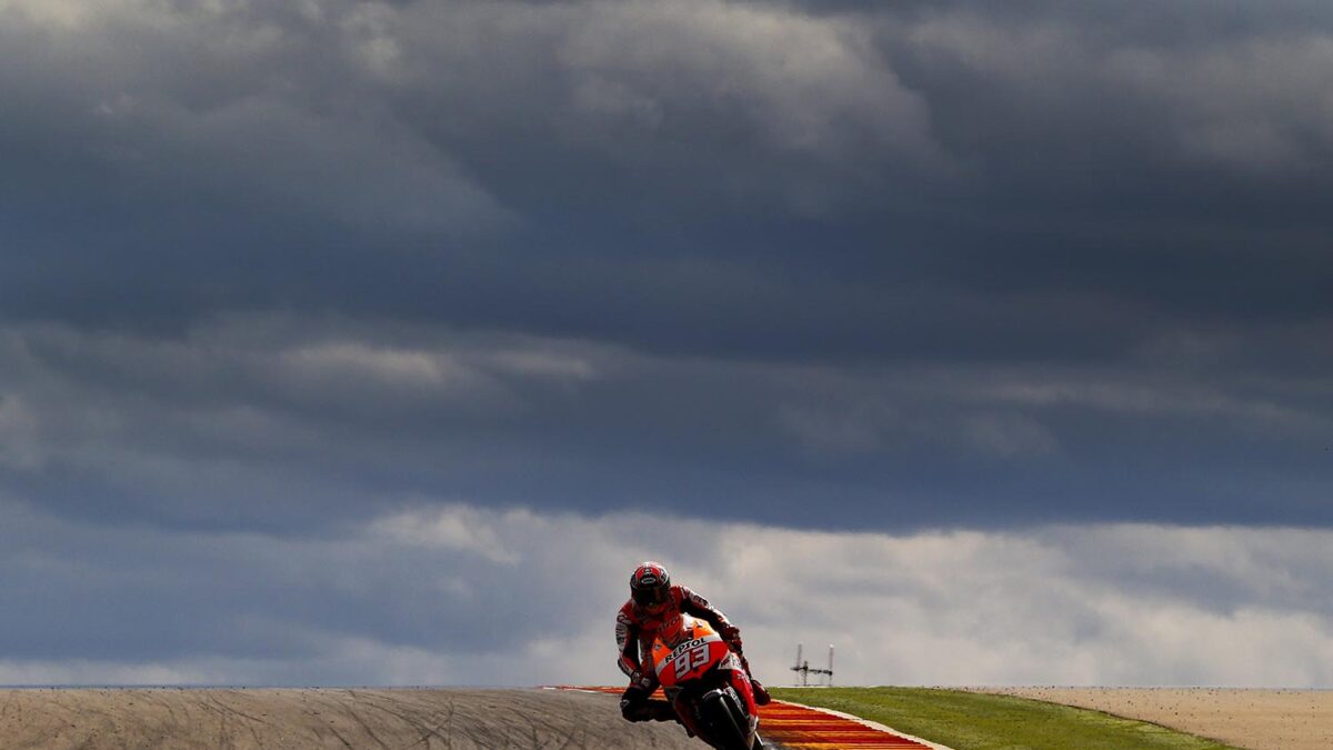 Especial Marc Márquez. El piloto nacido en Lérida en el circuito de Alcañiz