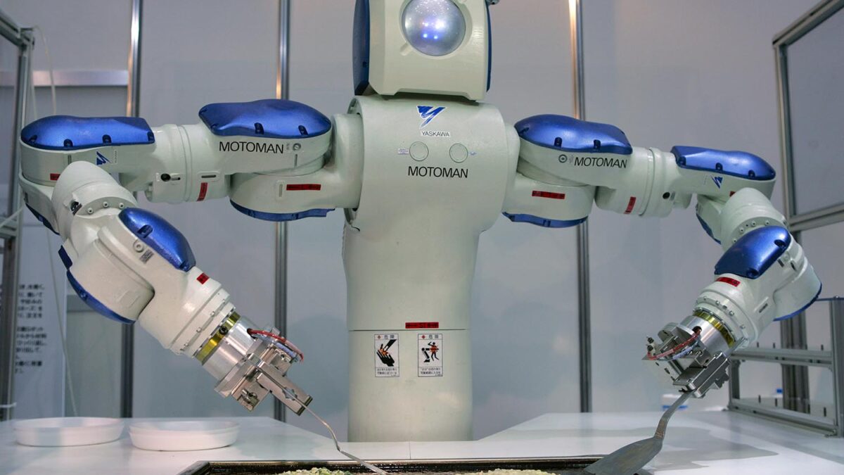 Especial mundo robot. Mundo robot | Especial. Este robot prepara una serie de platos de comida