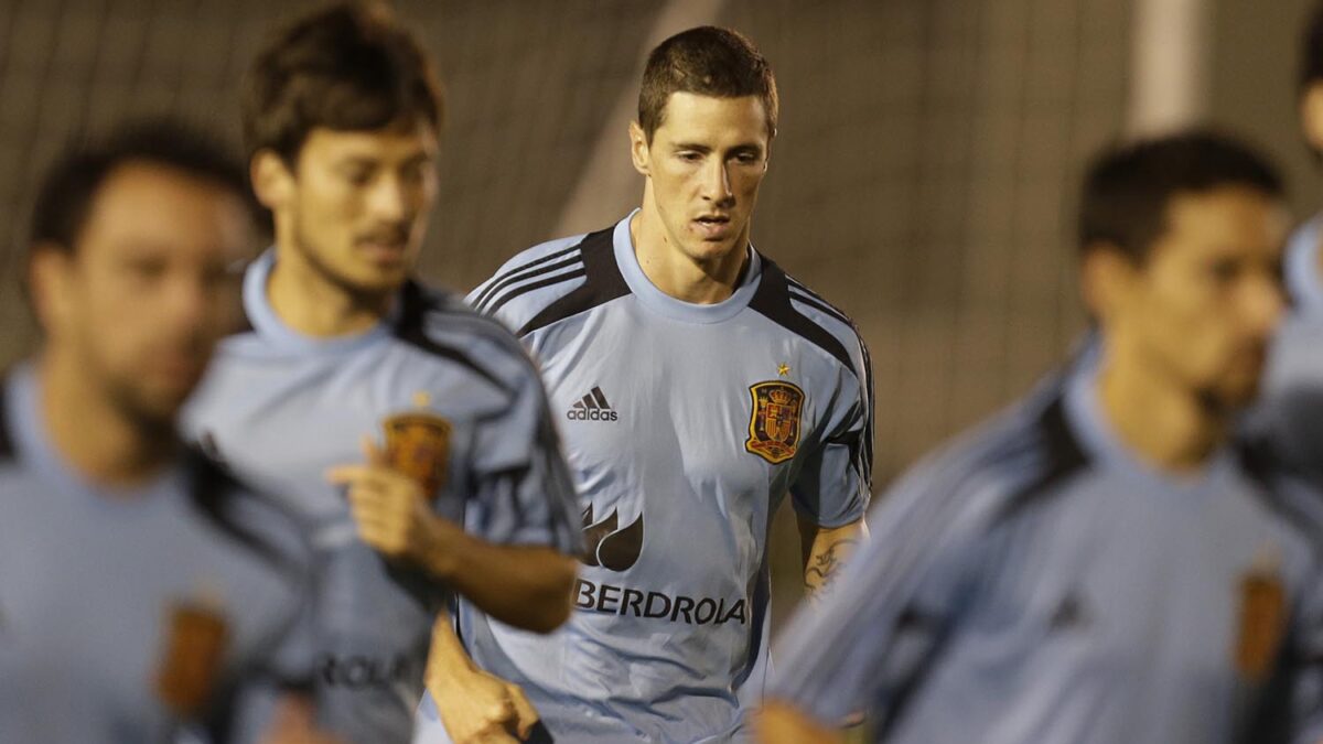 Especial España al Mundial. Fernando Torres no ha jugado en los dos últimos partidos por una lesión