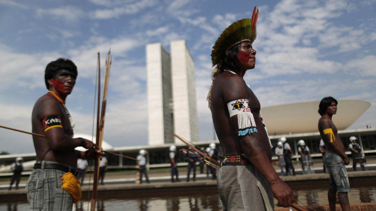 Especial Los indígenas de Brasil. Las protestas contra la PEC 215 discurrieron por todo el país