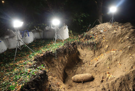 Desactivan en Alemania una bomba estadounidense de la Segunda Guerra Mundial