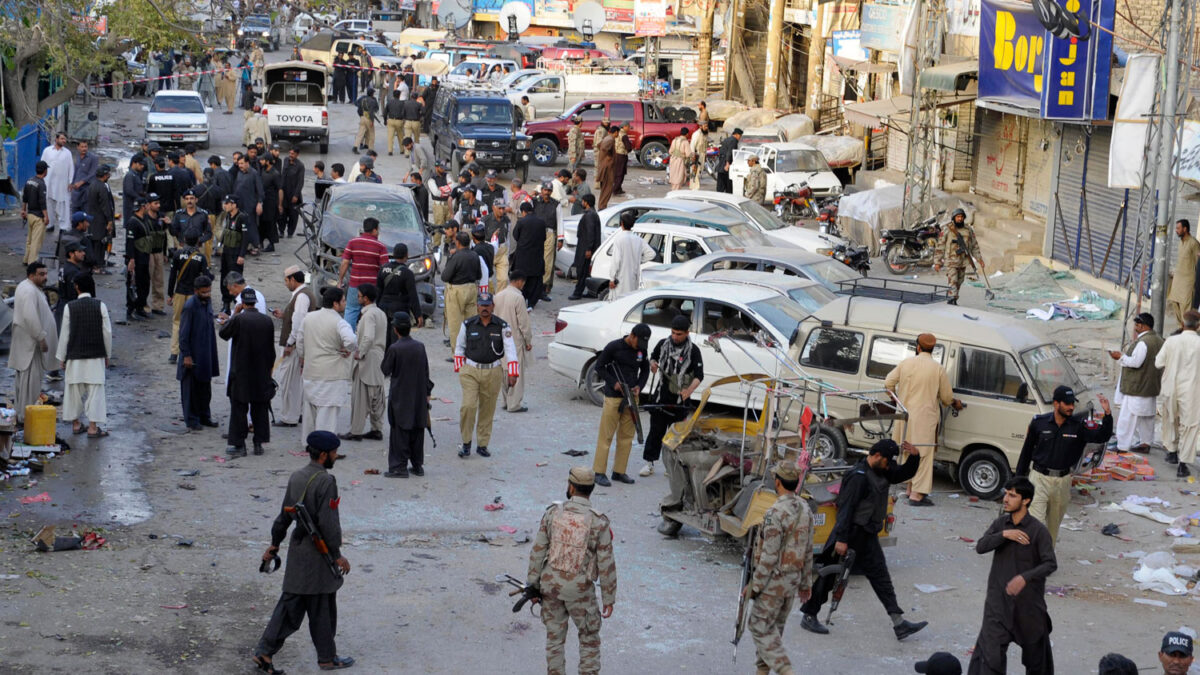 Un atentado en Quetta, al oeste de Pakistán, deja al menos seis muertos y 35 heridos