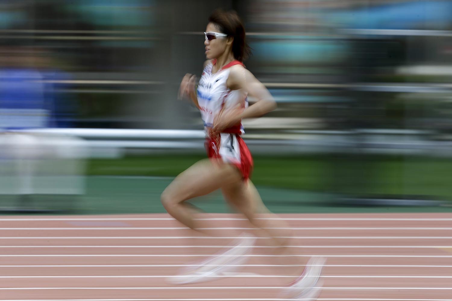 La japonesa Shimizu Yuko obtiene el oro de los 10.000 m en los Juegos Asiáticos del Este, en China