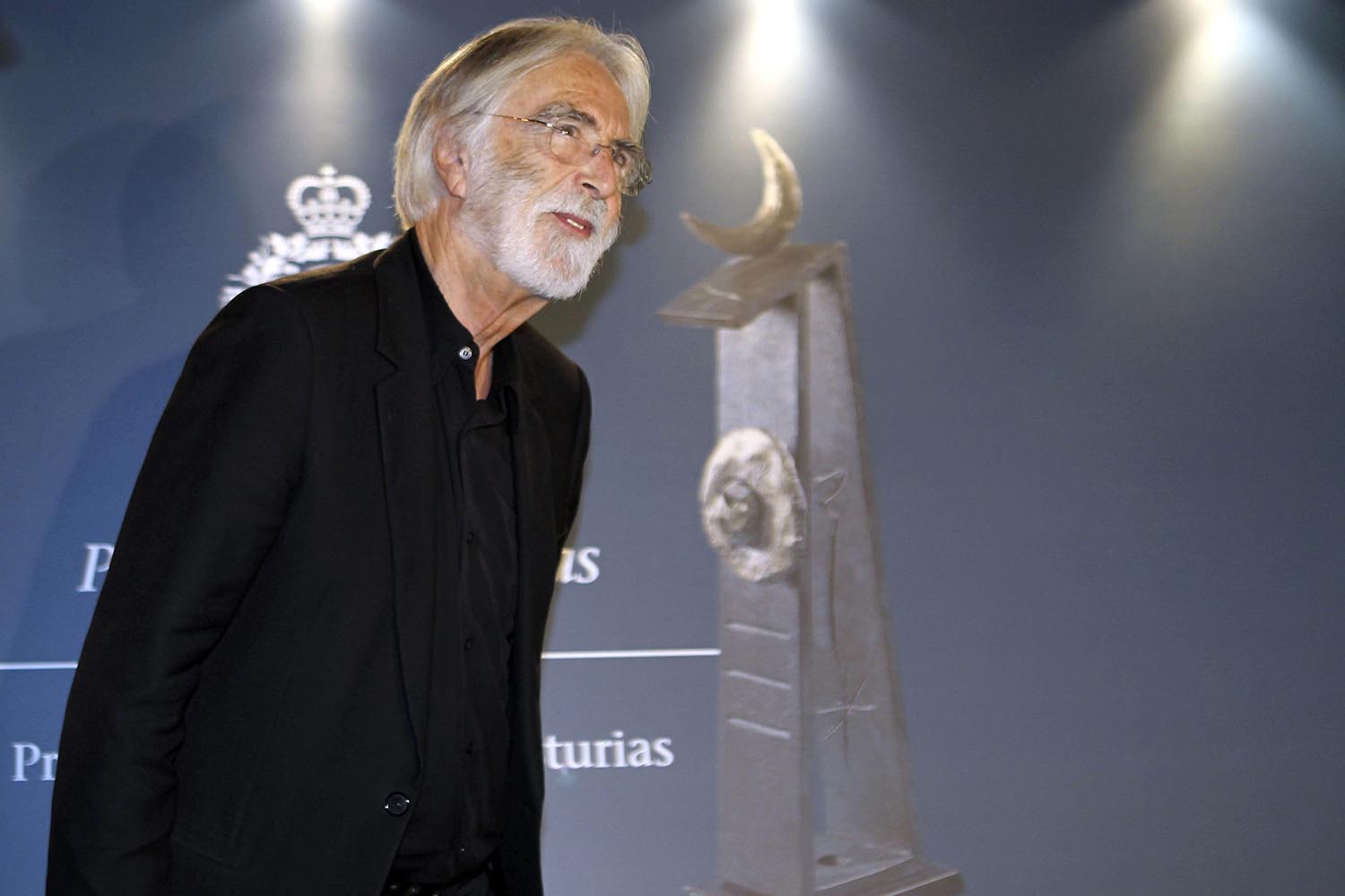 Michael Haneke ya está en España, donde recibirá el premio Príncipe de Asturias de las Artes