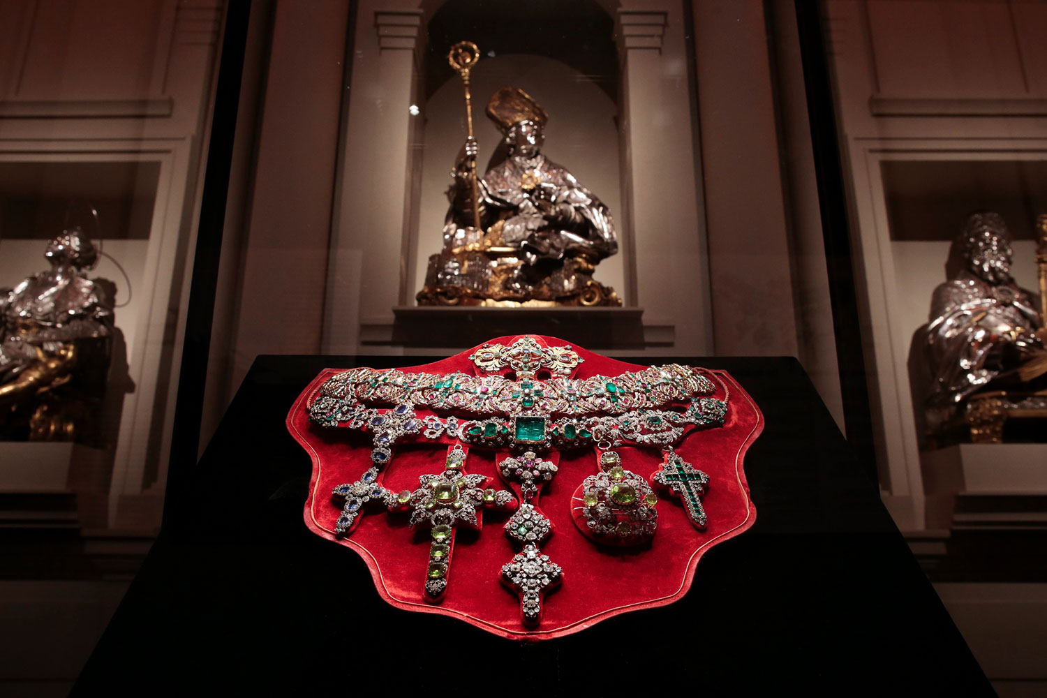 Se expone por primera vez en Roma 'El tesoro de Nápoles. Obras maestras del Museo de San Genaro'