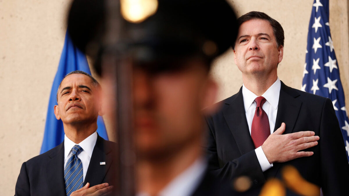 Barack Obama da la bienvenida a James Comey como nuevo director del FBI