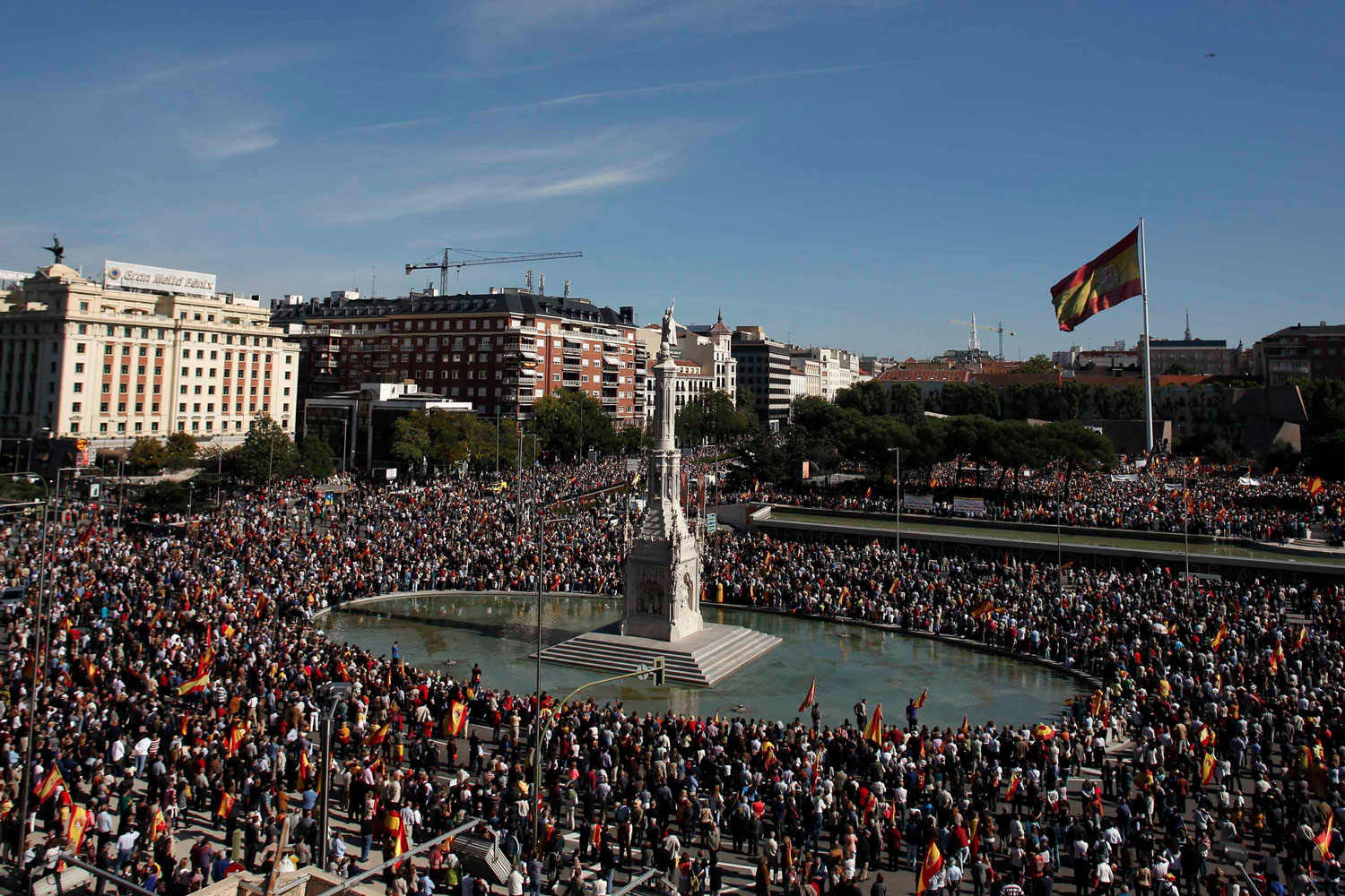 Miles de personas protestan en España contra la sentencia del TEDH acerca de la ‘doctrina Parot’