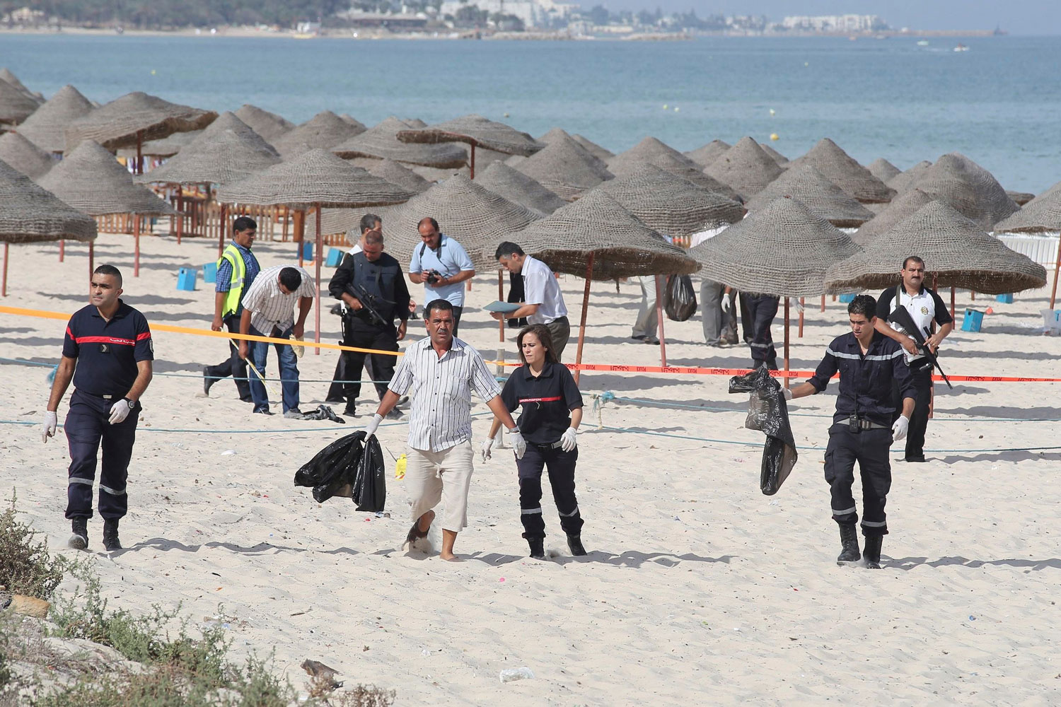 La policía frustra una masacre en la costa turística de Túnez
