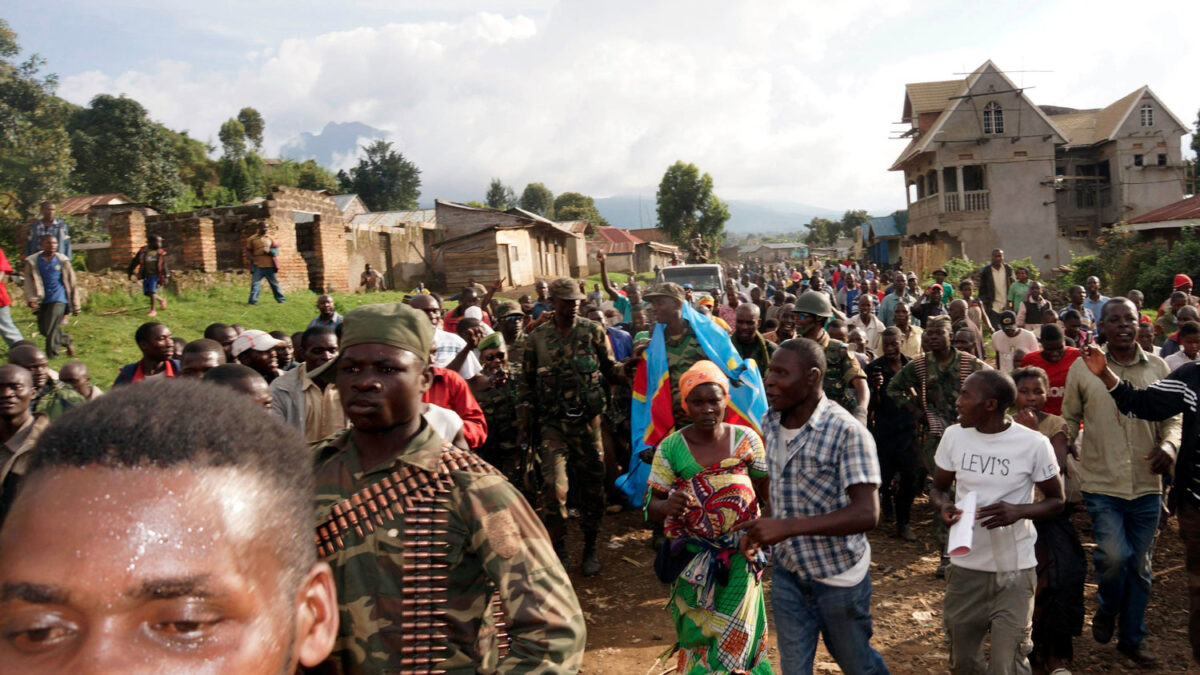 El ejército de República Democrática del Congo entra en Bunagana, al norte de Goma