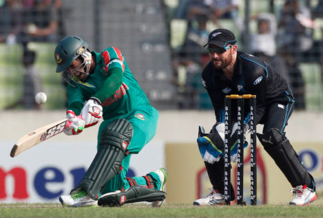 La selección de críquet de Bangladesh gana a la de Nueva Zelanda en el primer encuentro del ODI