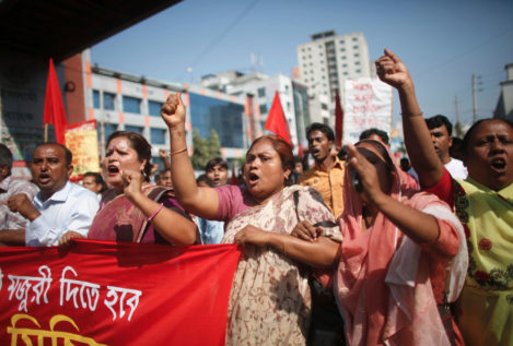 Suben el 77% el salario mensual del sector textil en Bangladesh