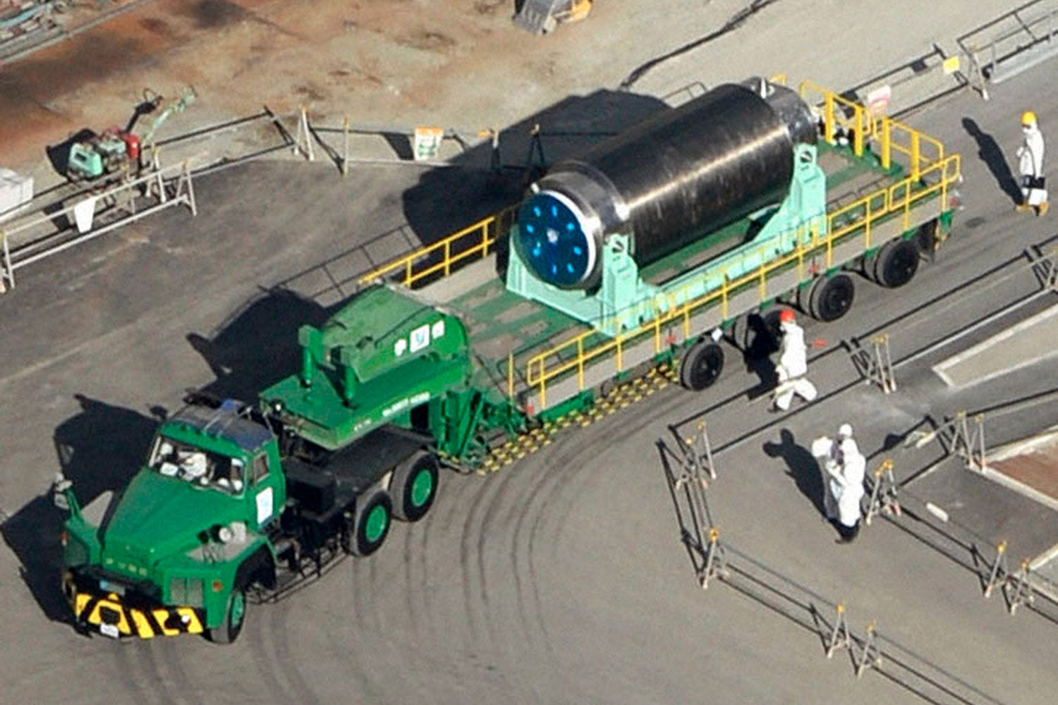 Trasladado el combustible del reactor 4 de la planta de Fukushima