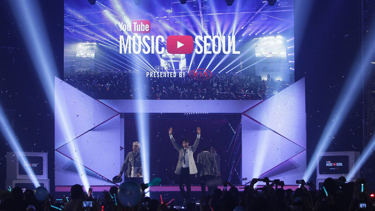 Los YouTube Music Awards arrancan en Seúl y dan la vuelta al mundo