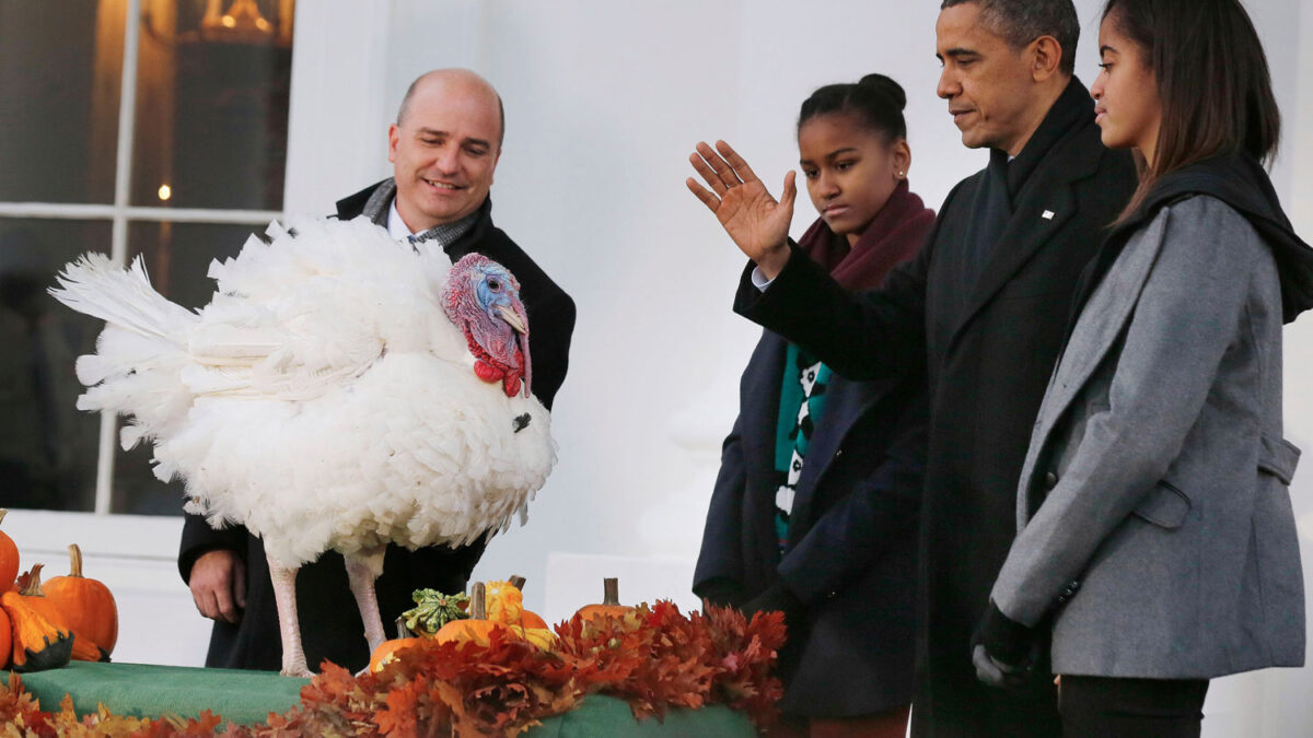 Obama celebra Acción de Gracias