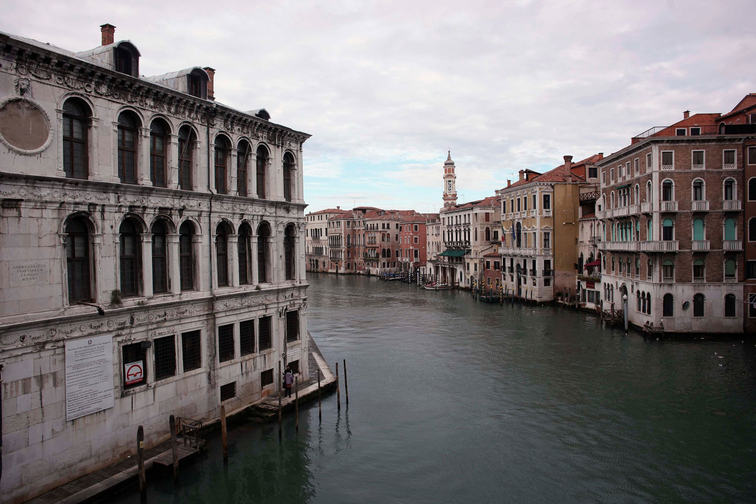 Huelga de barcos y vaporettos en Venecia por la nueva ley de tráfico en el Gran Canal