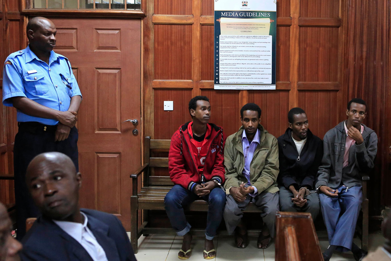 Cuatro somalíes acusados de colaborar con Al Qaeda en atentado en Nairobi