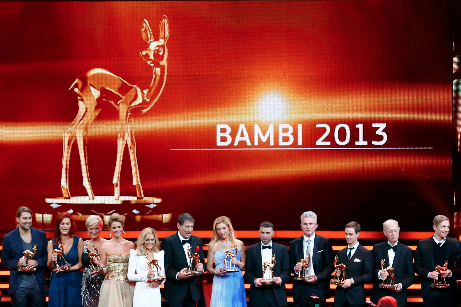 Ganadores de los premios Bambi 2013
