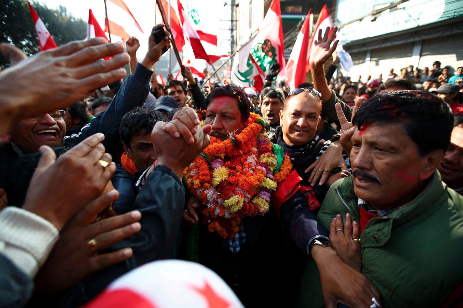 El líder maoísta Pushpakamal Dahal boicotea el proceso electoral