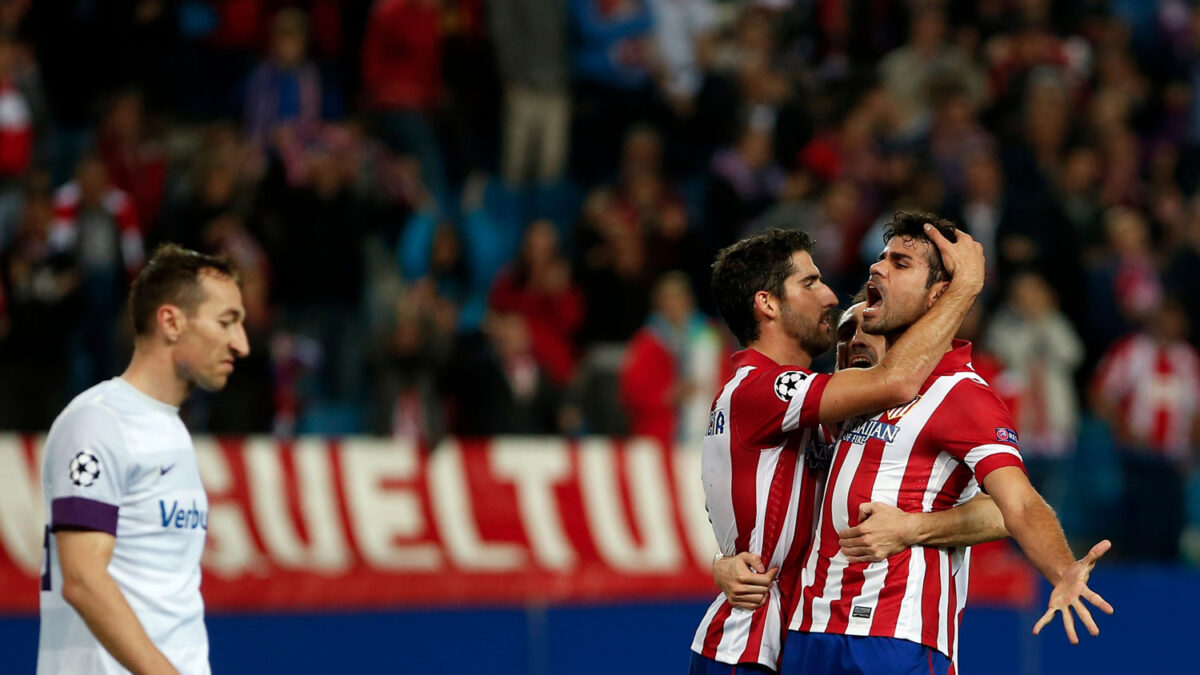 El Atlético de Madrid manda en la Champions League