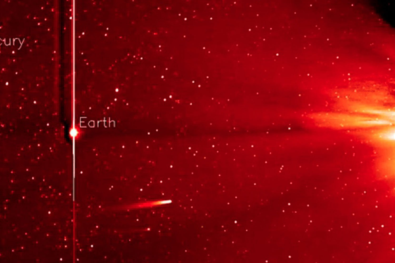 El cometa Ison se dirige al sol