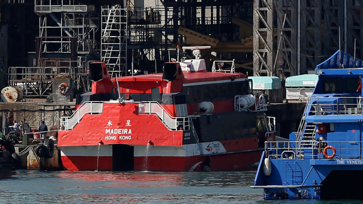 Al menos 85 heridos -6 de ellos de gravedad- por la colisión un ferry de alta velocidad.