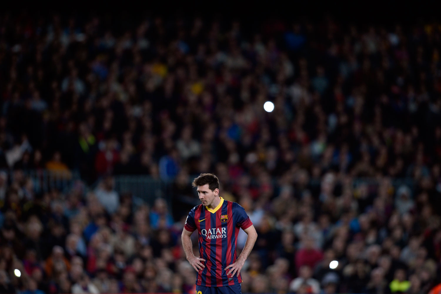 El padre de Messi reconoce que la forma de su hijo se debe al miedo por volver a sufrir una lesión