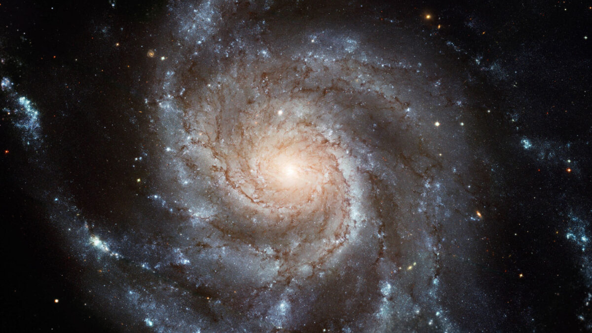 Galaxia espiral, Messier 101. Telescopio espacial Hubble.