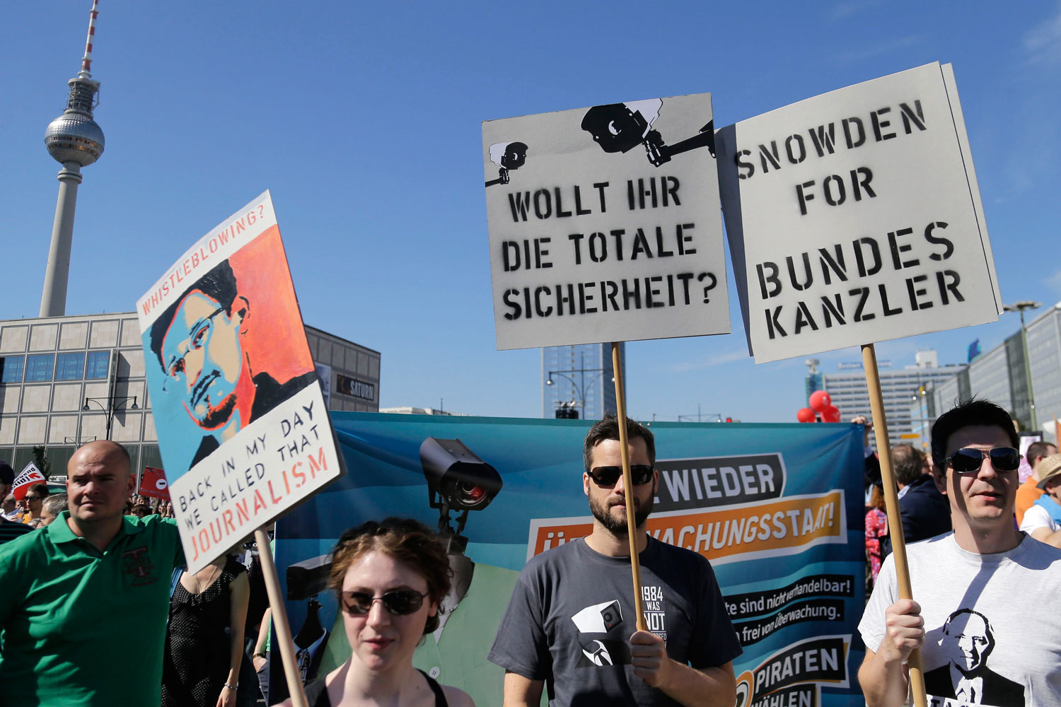 Edward Snowden gana popularidad en Alemania tras conocerse el espionaje