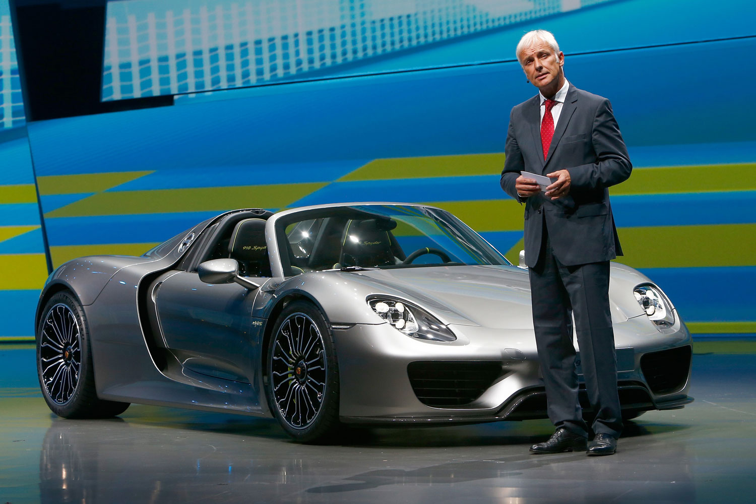 Matthias Müller director de Porsche.