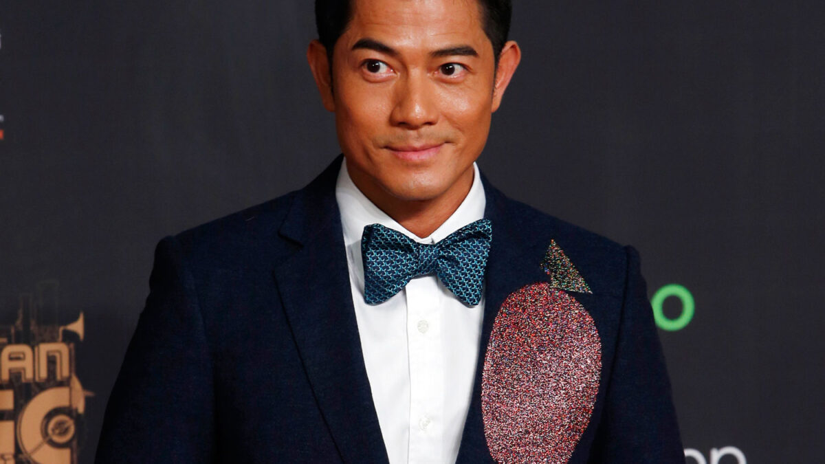 Chaqueta de Aaron Kwok.