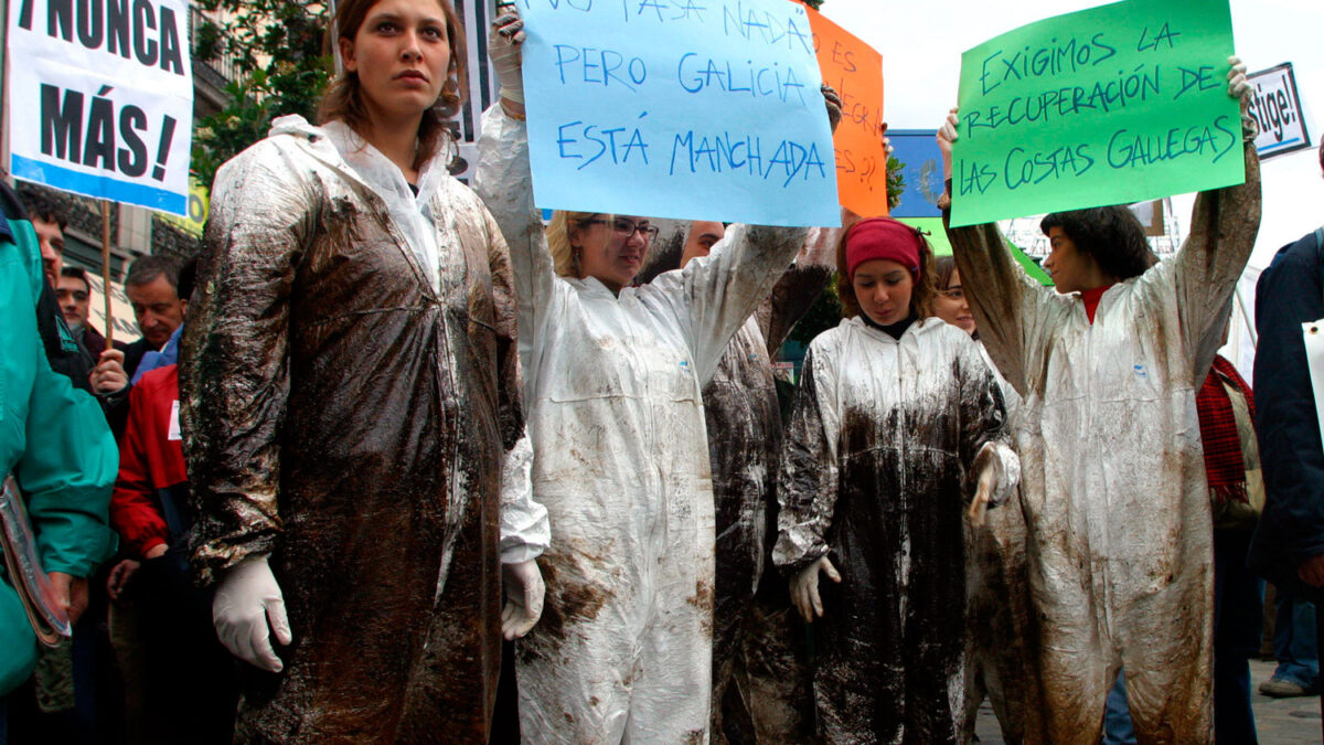 La plataforma «Nunca Máis» canalizó inicialmente la lucha por la reparación de los daños