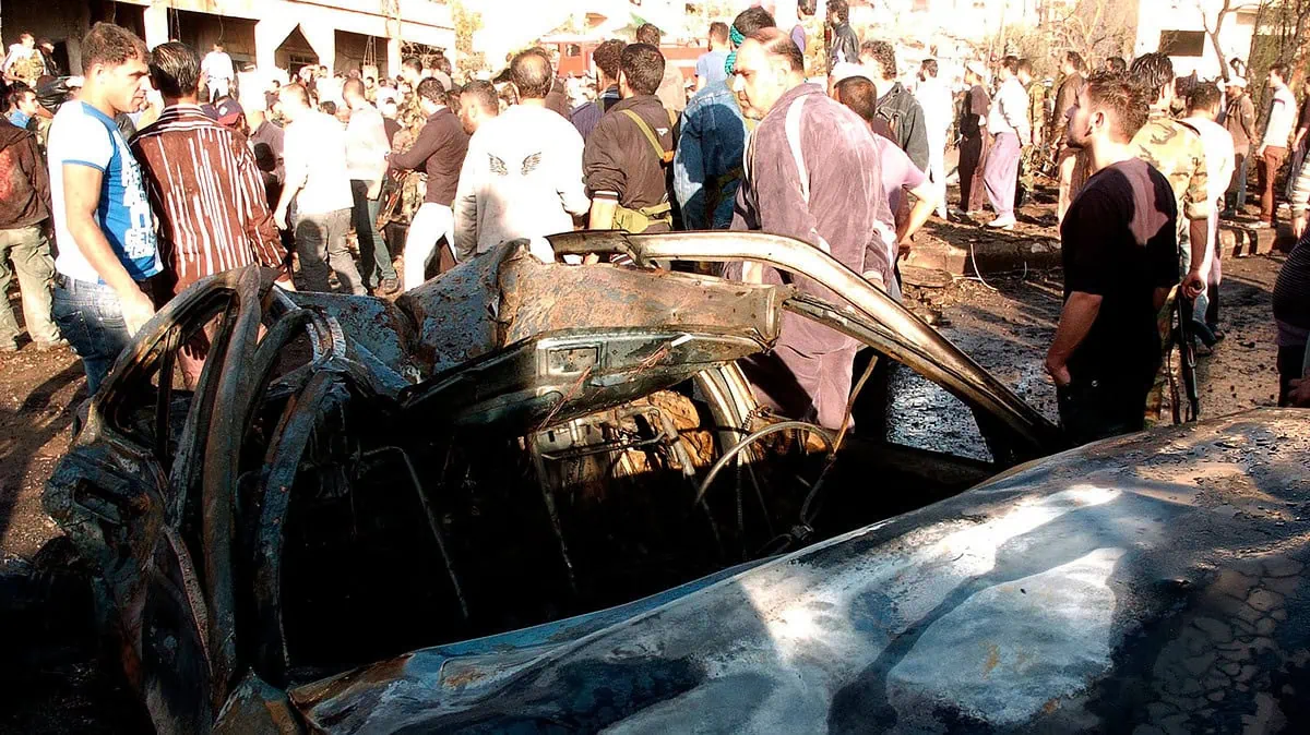 Ocho miembros de las fuerzas de seguridad han muerto en Siria en un atentado con coche bomba