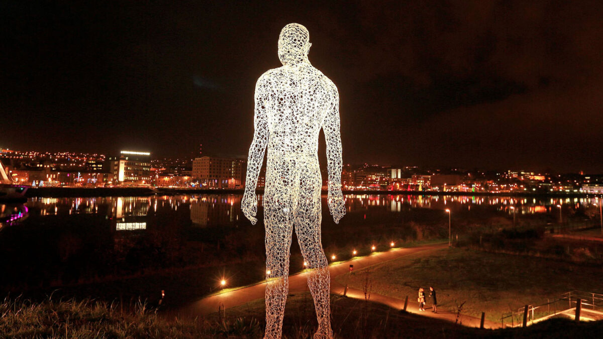 Las luces del artista francés Cedric Le Borgne.