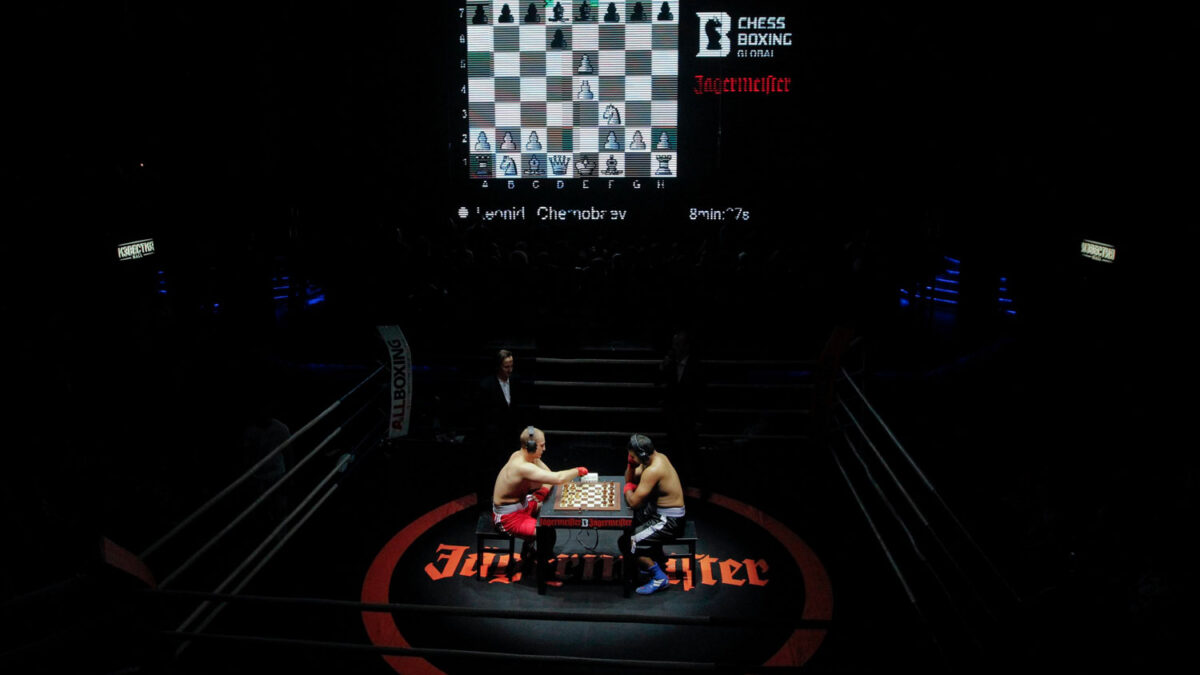 Campeonato Mundial de Chessboxing.